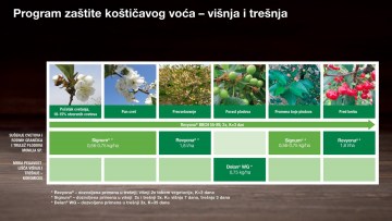 Program zaštite koštićavog voća višnja trešnja